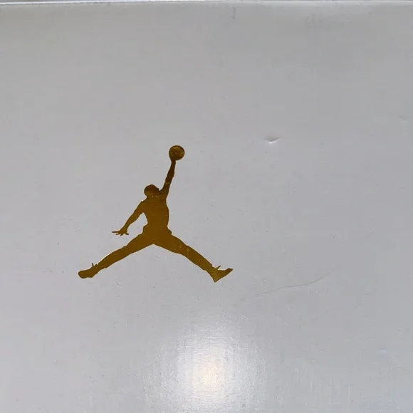 Women’s Air Jordan Blue and Red High-Top Sneakers - Picture 8 of 9